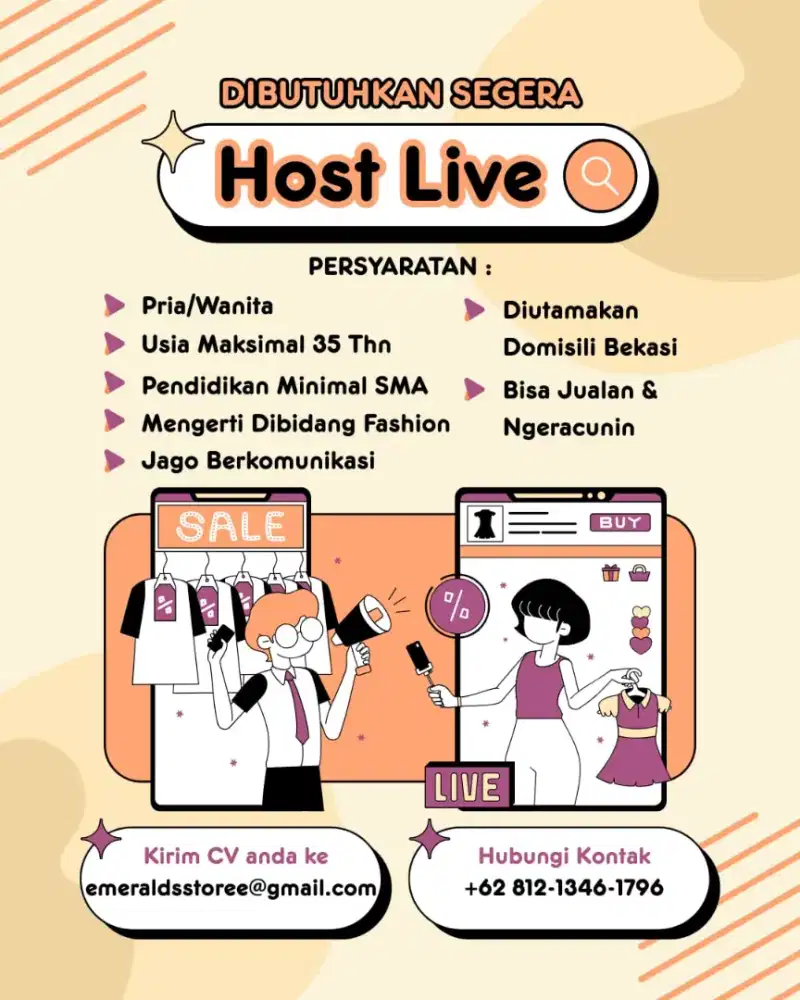 HOST LIVE STREAMING