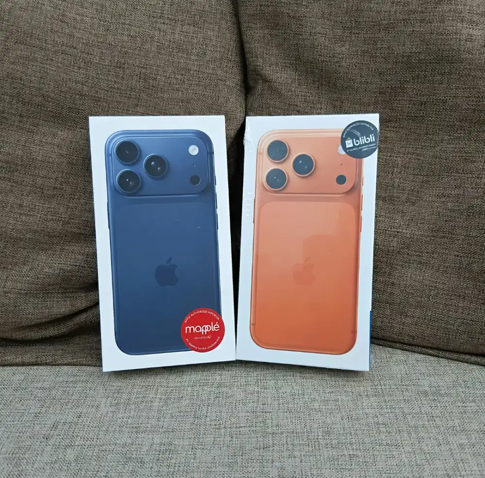 Iphone 17 Pro 256GB Orange Blue BNIB Garansi Resmi Indonesia