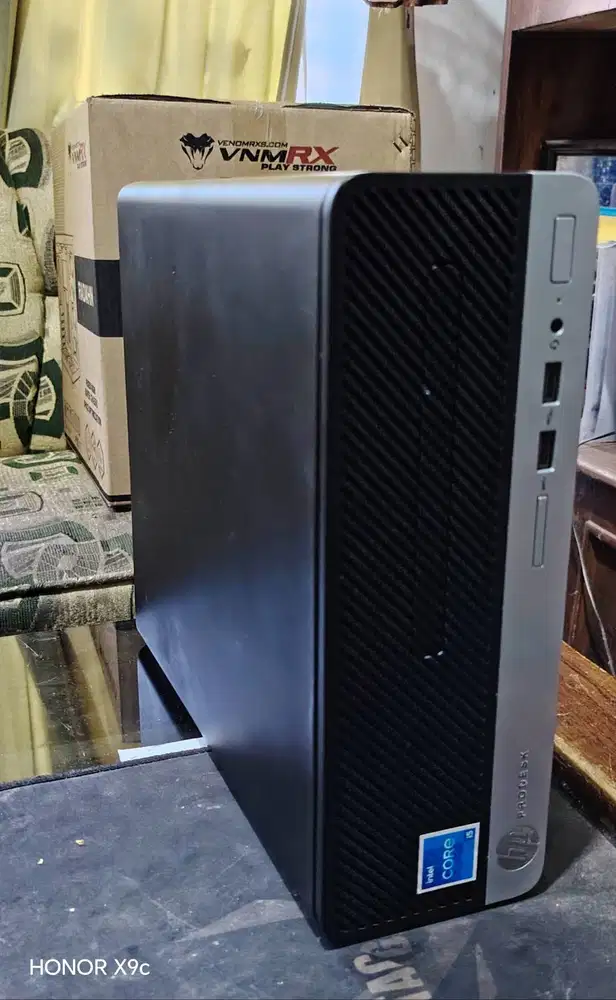 PC BuildUp HP Desktop i5-7500 8gb DDR4 SSD 128gb Siap pakai