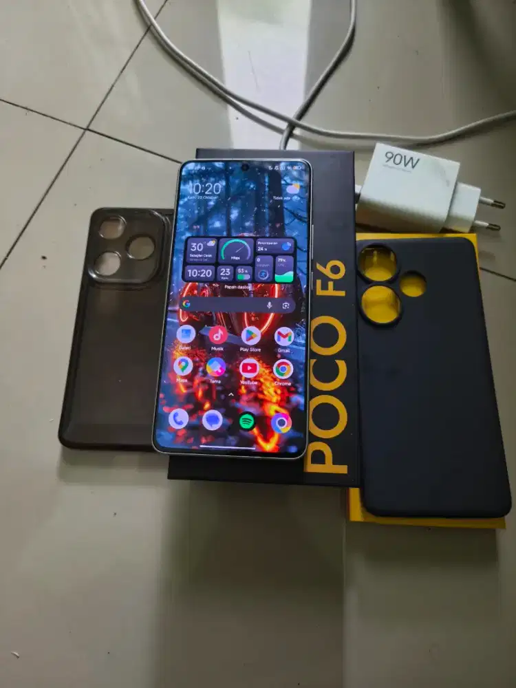poco f6 12/512 mulus fullset garansi on