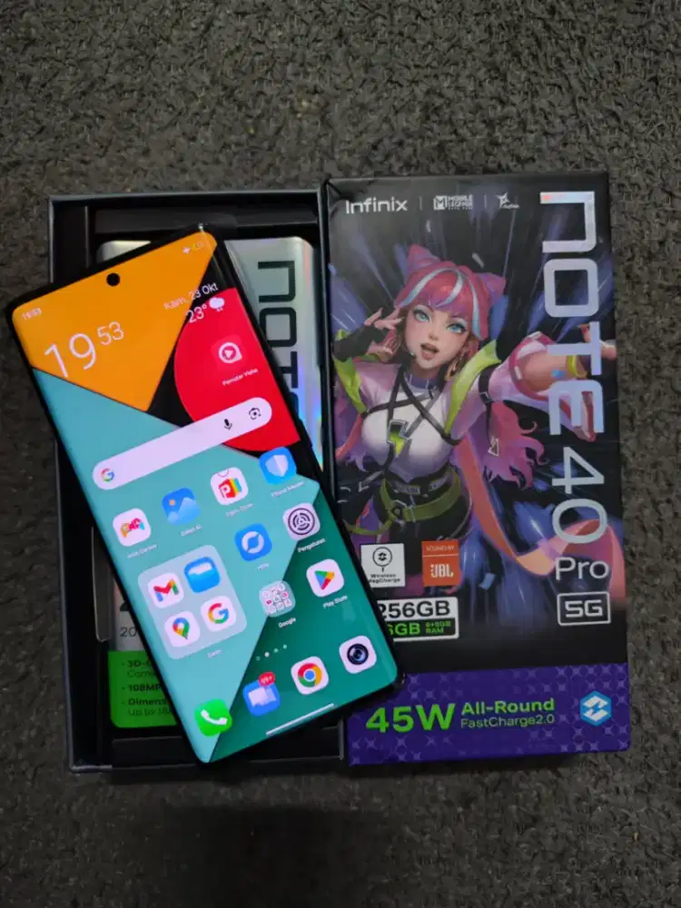 Infinix Note 40 Pro 8/256 5G Mulus Murah