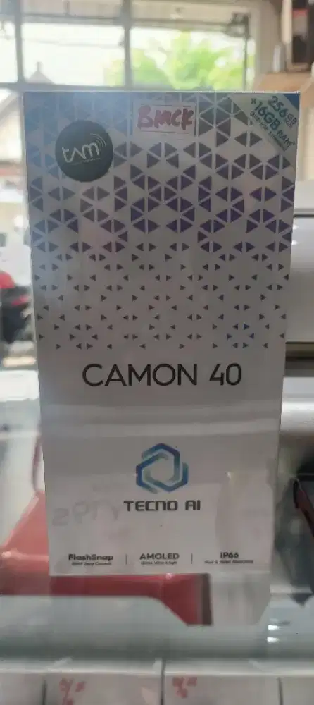 2JTA'AN TECNO CAMON 40 RAM 8GB ROM 256GB DOLBY ATMOS AMOLED
