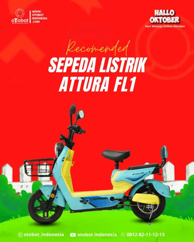 SEPEDA LISTRIK ATTURA FL1