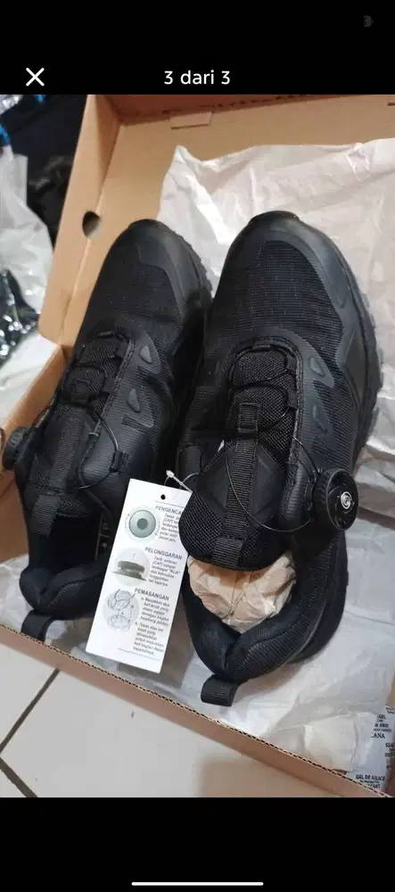 Sepatu tactical jatah reserse polri uk41
