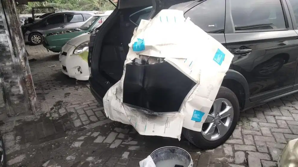 Jasa body repair mobil