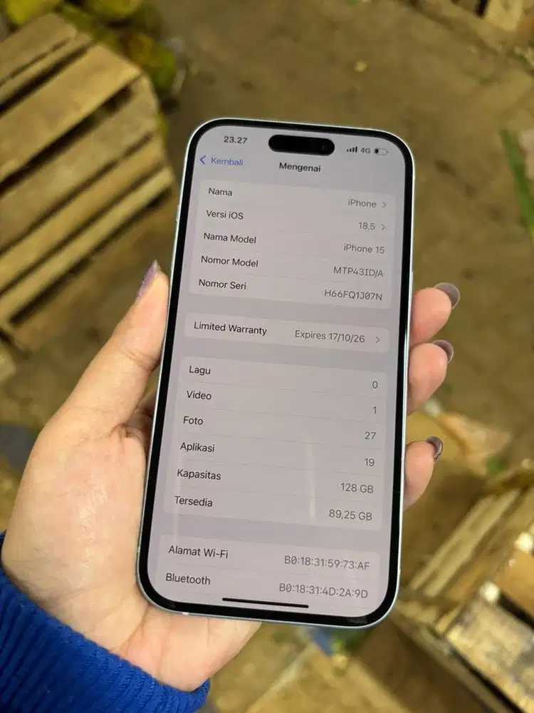 Iphone 15 resmi digimap baru dipake seminggu