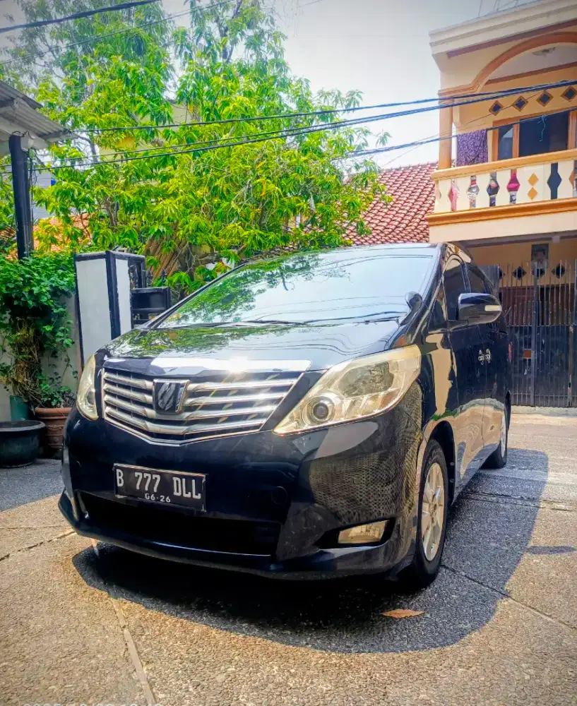 Toyota Alphard tipe X CBU 2009