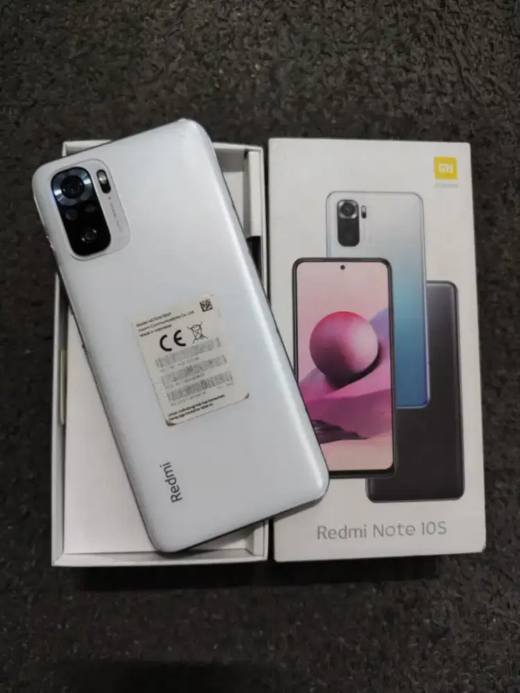 Redmi Note 10S 6/64 Mulus Fullset Murah