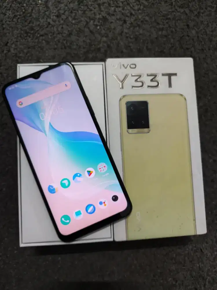 Vivo Y33T 8/128 Mulus Fullset Murah
