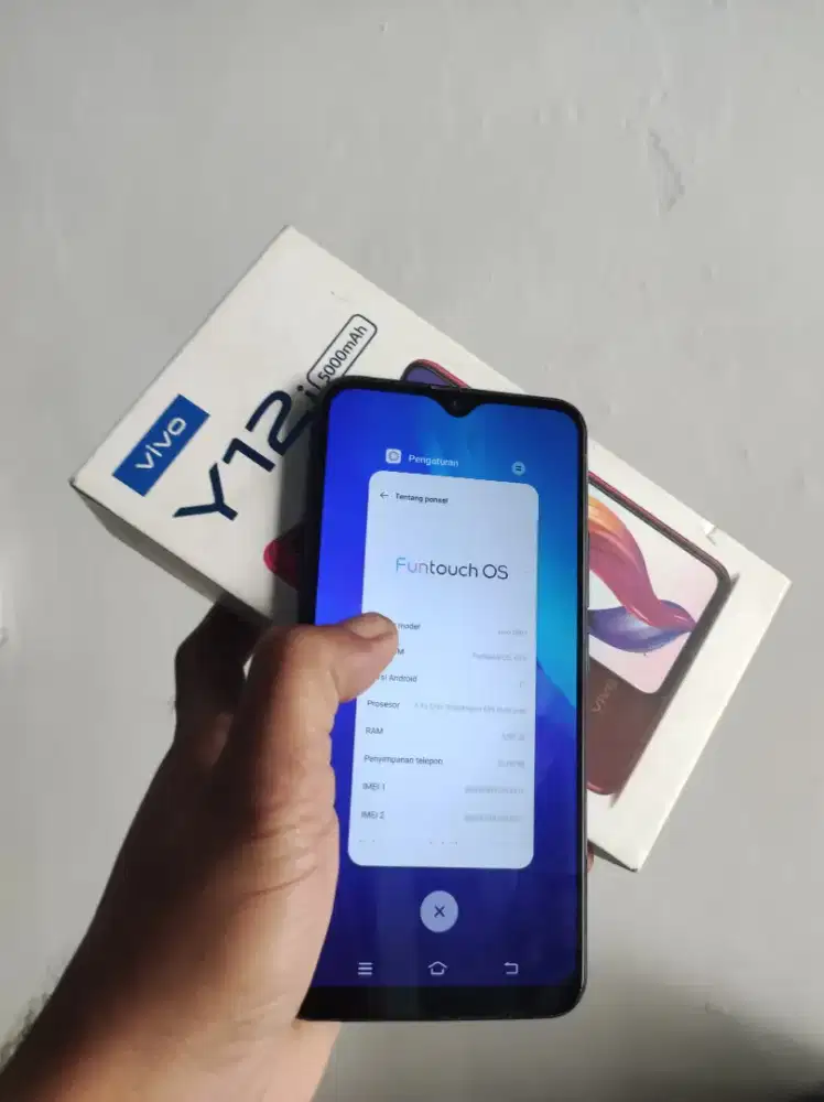 Vivo y12i 3/32 lengkap