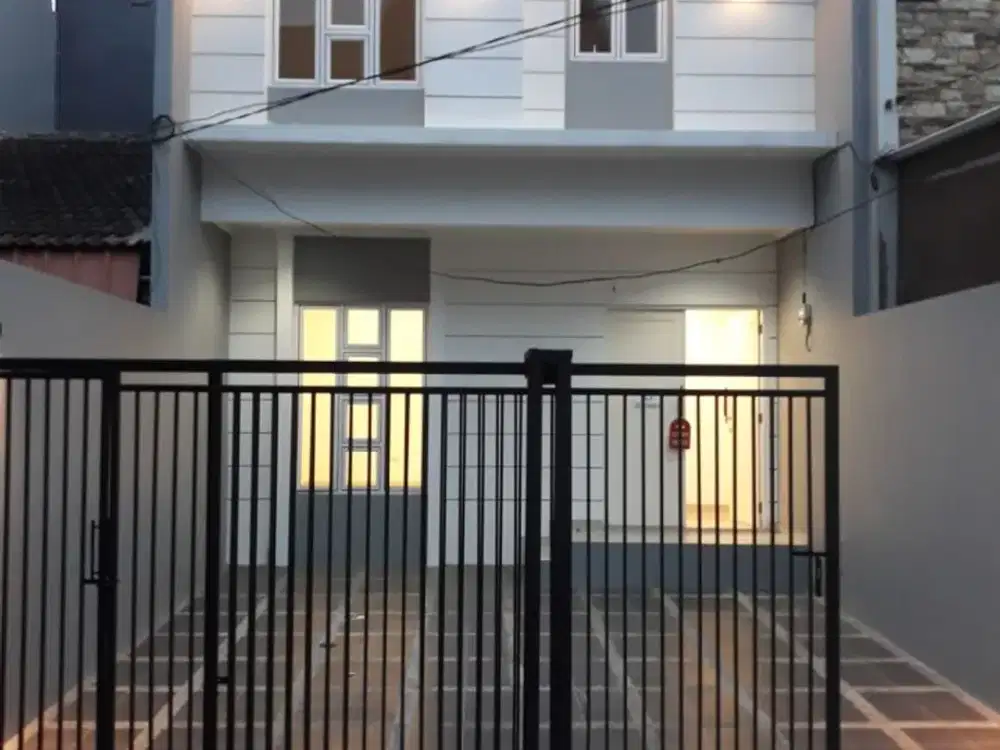 DIJUAL RUMAH MODEL MINIMALIS BRAND NEW UKU 6X17 JANUR KUNING RESIDENCE 2,5 LT HRG MENARIK SIAP HUNI
