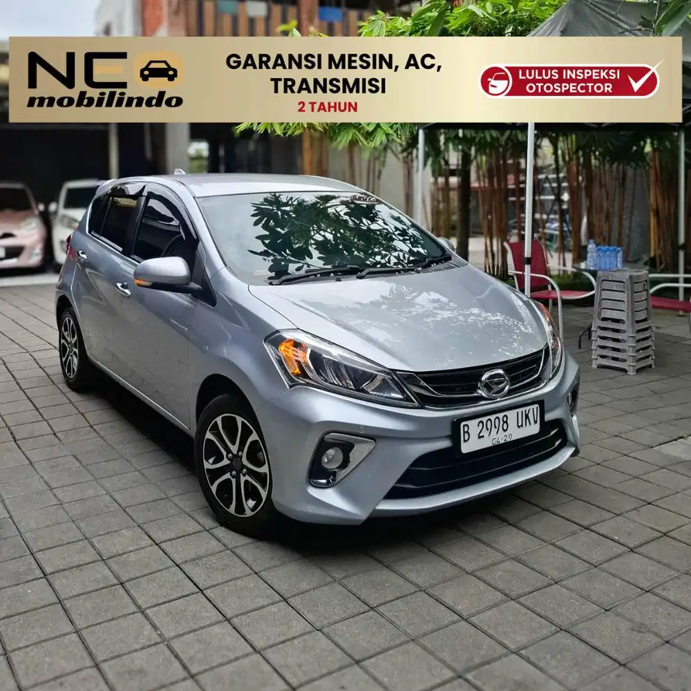 [ Garansi mesin, Matic s/d 2Th ] DAIHATSU SIRION 1.3 MT 2018 SILVER