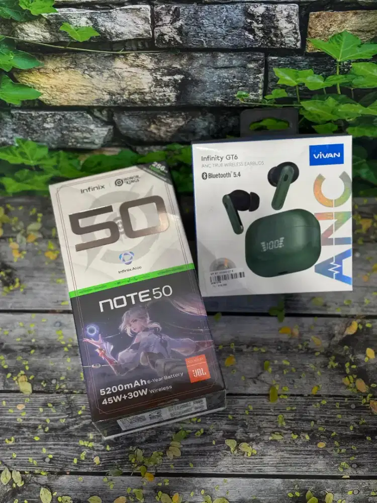 Tebus murah Infinix note 50 free headset bluetooth