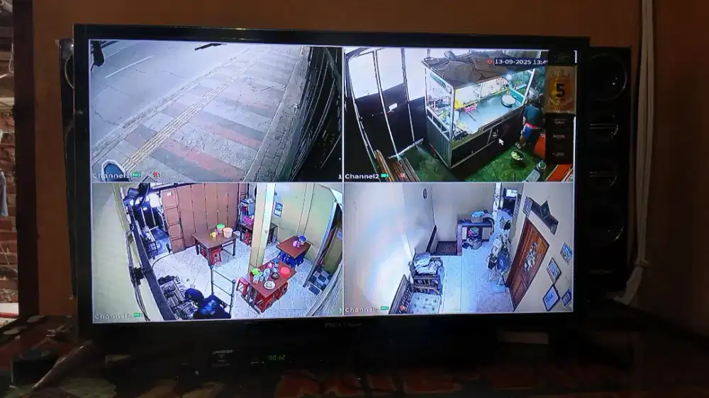 Paket 2ch CCTV 2.0mp Paling Murah Hasil Jernih