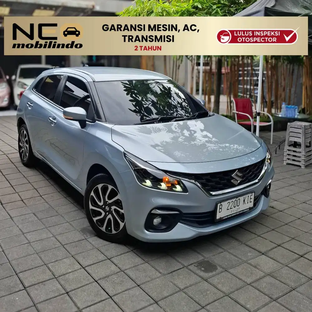 [ Garansi Mesin, Matic s/d 2Th ] SUZUKI BALENO 1.5 AT 2022 ABU ABU