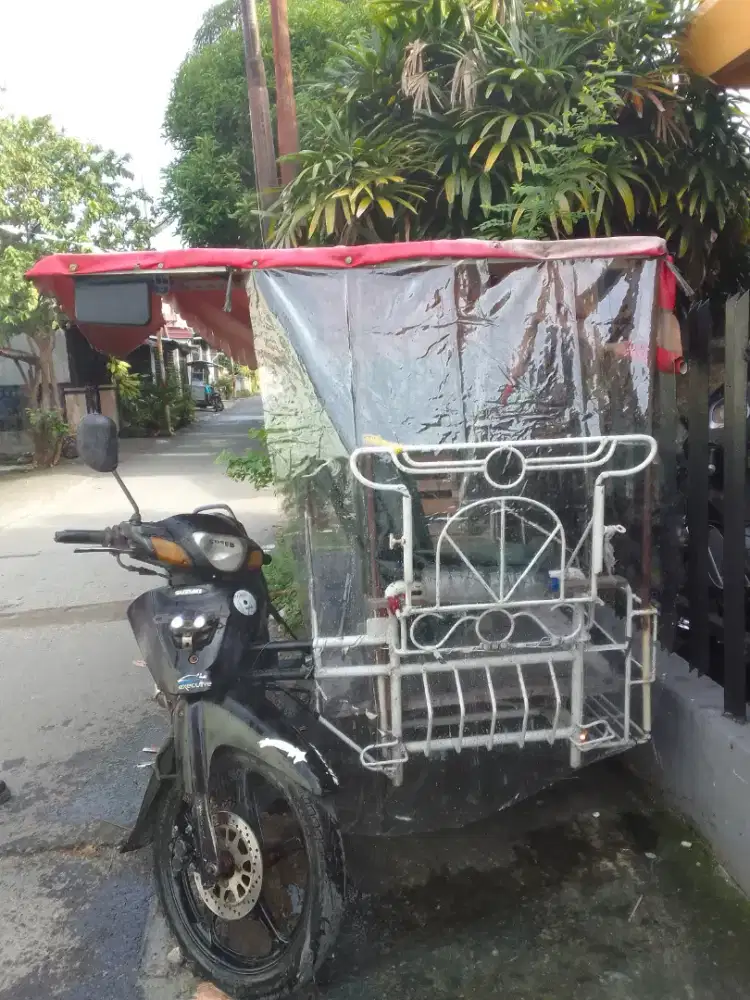Dijual becak Shogun 110
