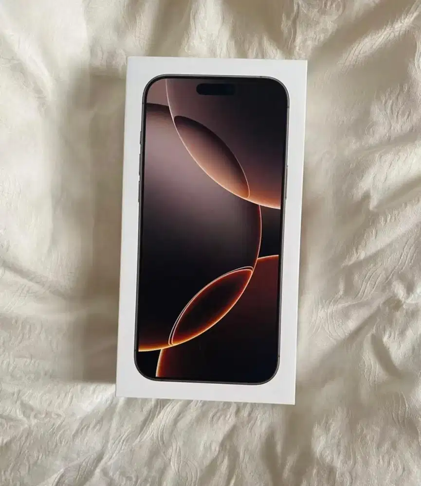 Iphone 16 pro max 256 gb ibox ( baru ) desert titanium