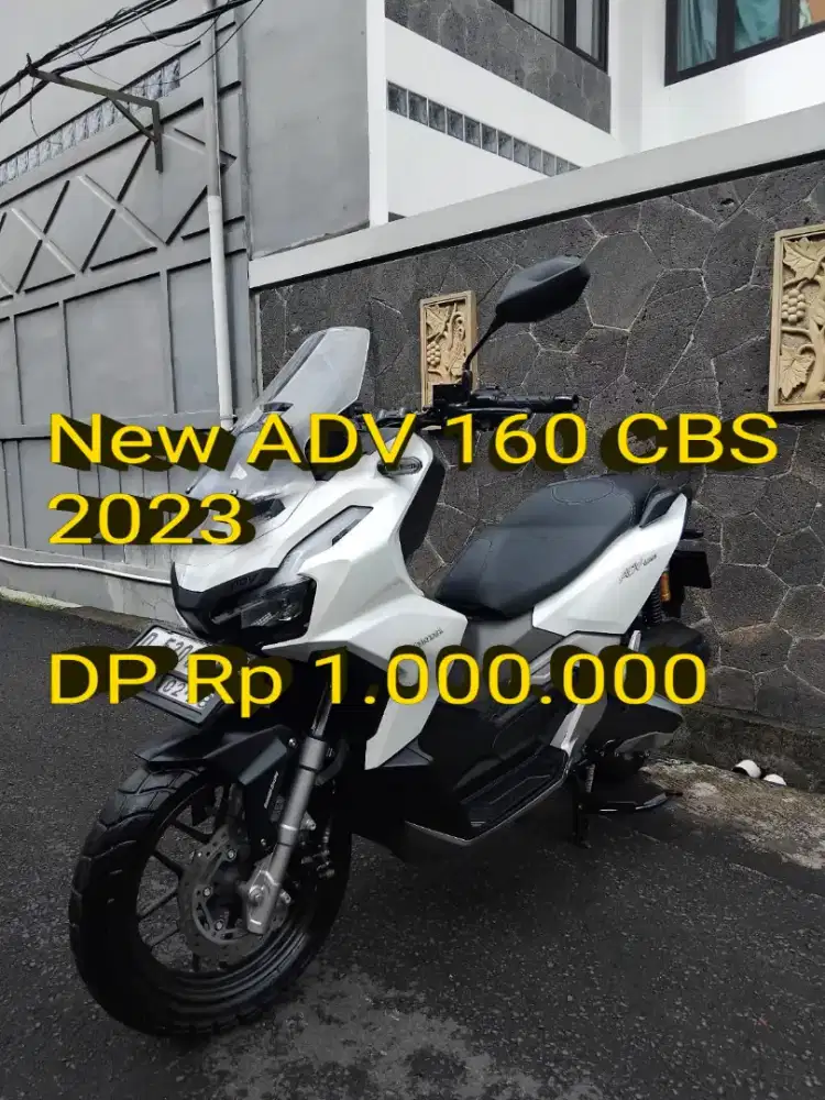 ADV 160 2023. Nopil. Pajak ON. Mulus. Original. Ban OK. Cash/Kredit/TT