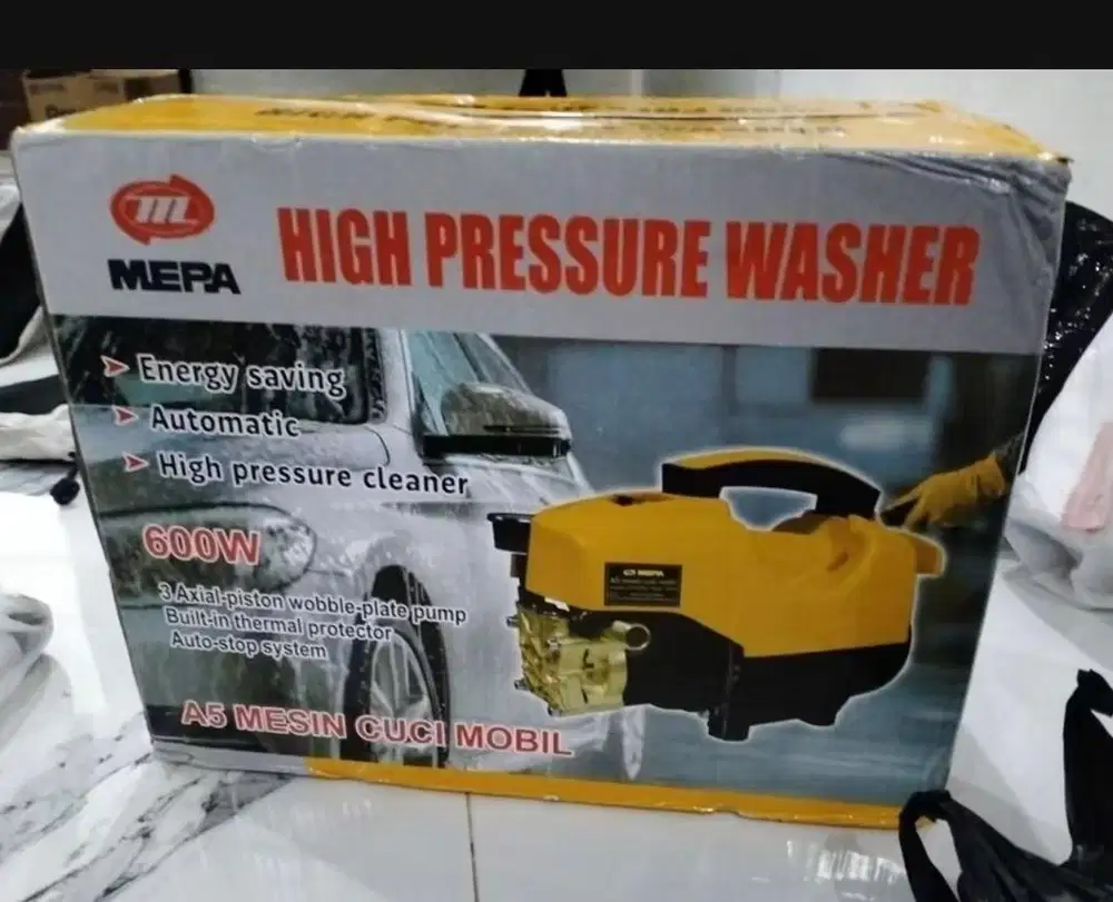 Mesin Jet Cleaner Mepa A5 Alat Steam doorsmeer cuci mobil ac motor