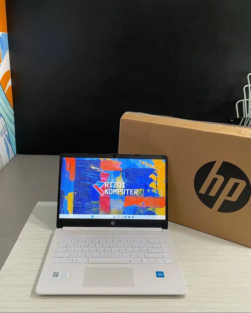 HP 14s-DQ3040TU Intel Celeron N4500 Ram 8GB SSD 512GB
