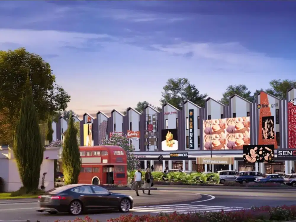 Ruko Baru Strategis Trilogy Concept di Cinity Cikarang Bekasi