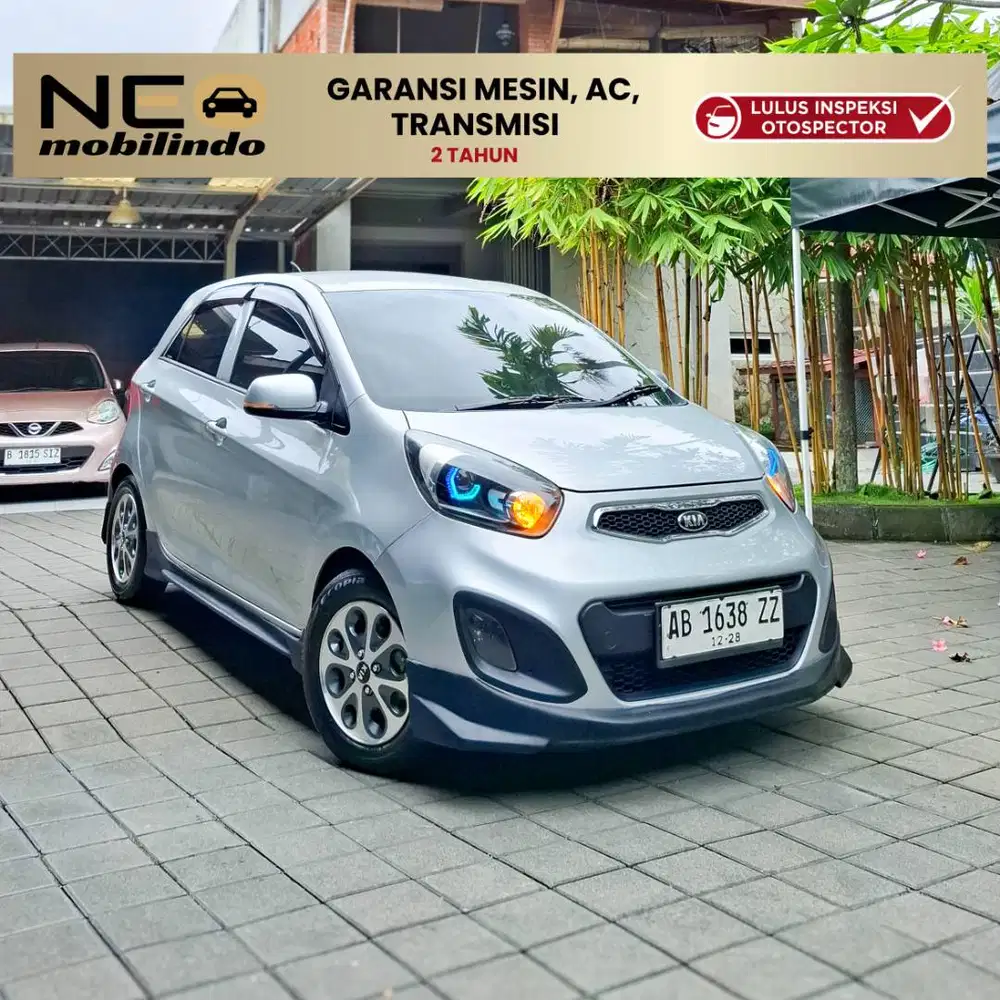 [ Garansi Mesin, Matic s/d 2Th ] KIA PICANTO 1.2 AT CBU 2013 ABU ABU