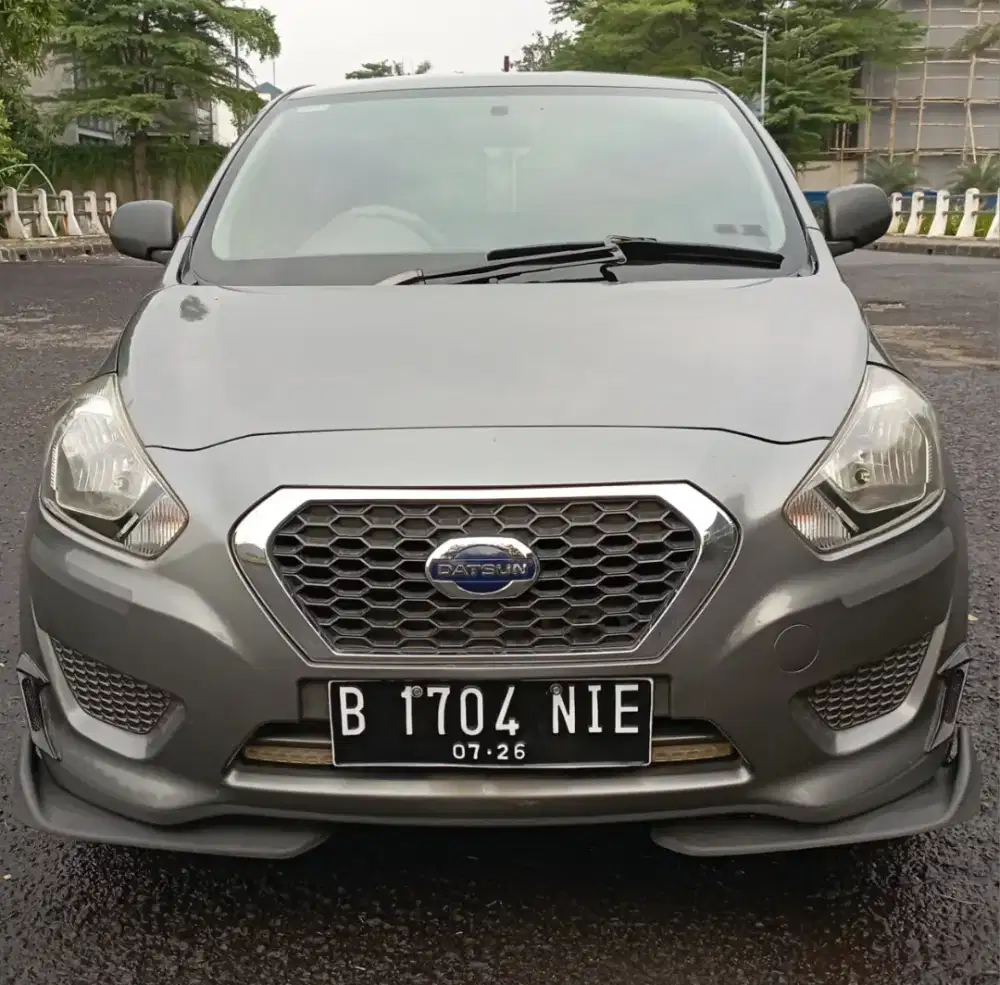 Datsun Go + Panca 1.2 T 2015 Abu2 Istimewa Skli Antik Gress Siap Pakai
