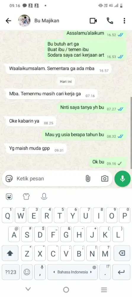 Mencari ART MUDA