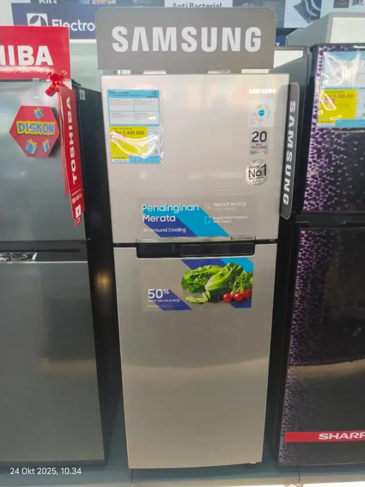 Cicilan Kulkas Samsung, tanpa DP, Bunga dari 0%, Syarat Cukup KTP