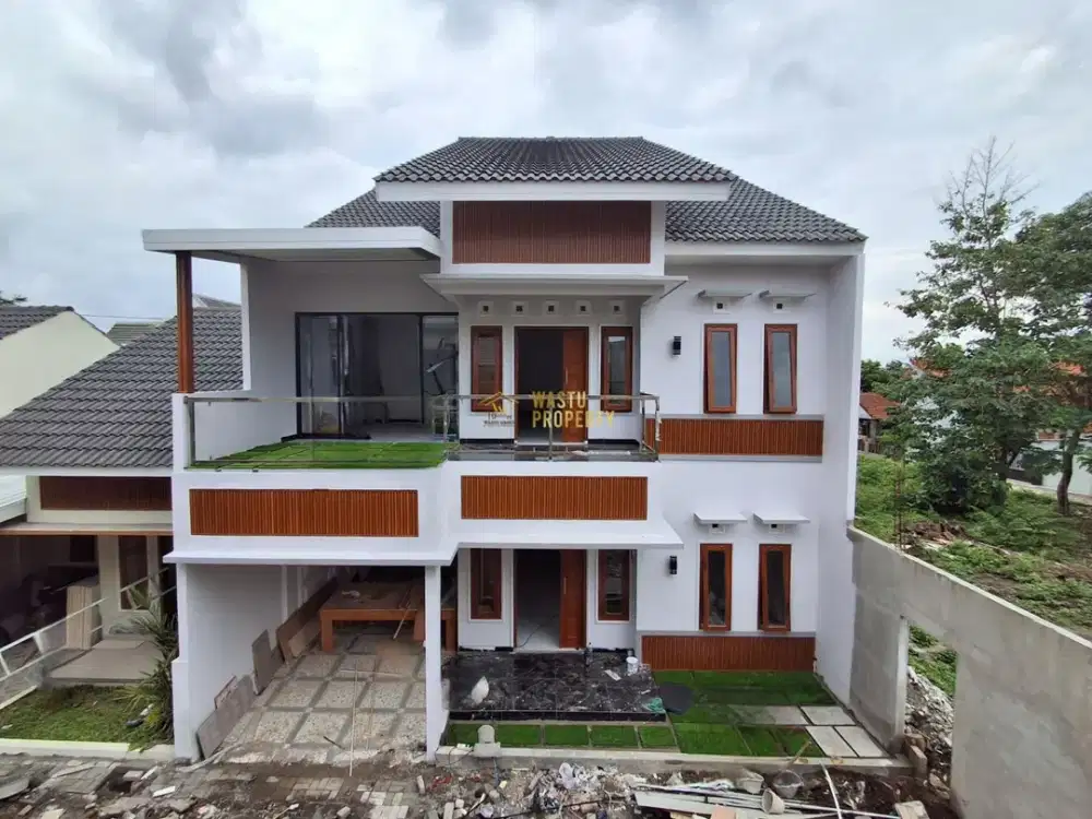 RUMAH MINIMALIS MODERN FREE FURNISHED DEKAT CANDI SAMBISARI
