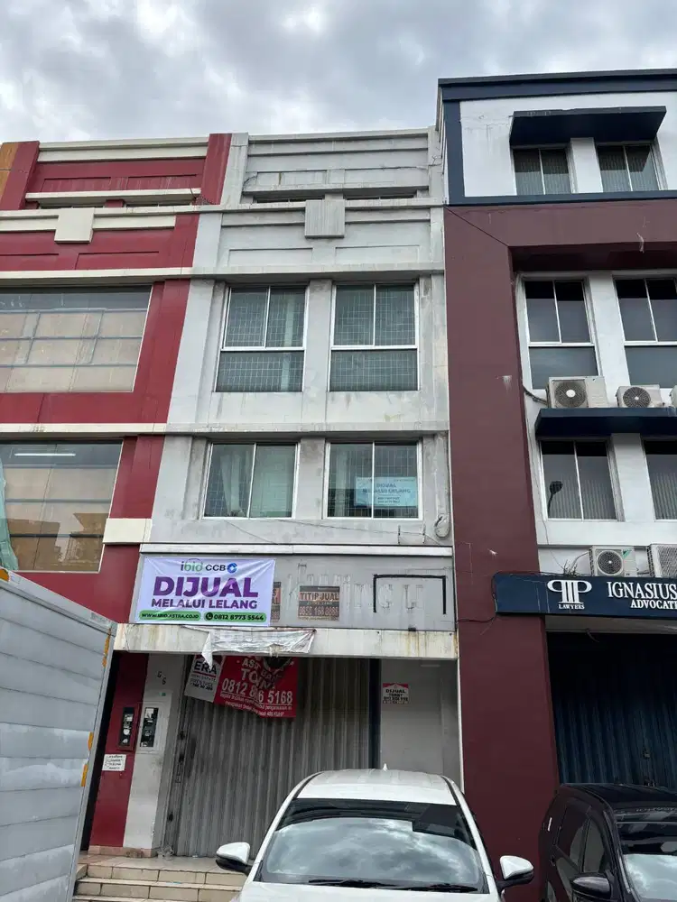 Lelang Ruko 4 Lantai - Cempaka Mas - Jakarta Pusat