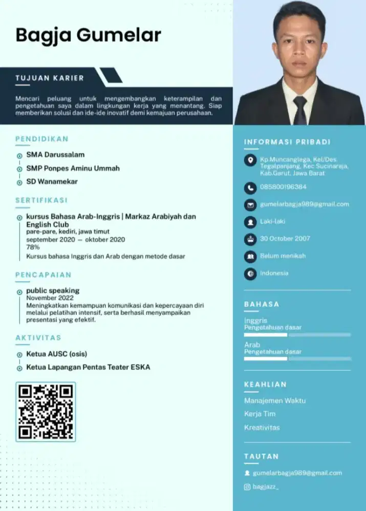 Fresh graduate usia 18 tahun