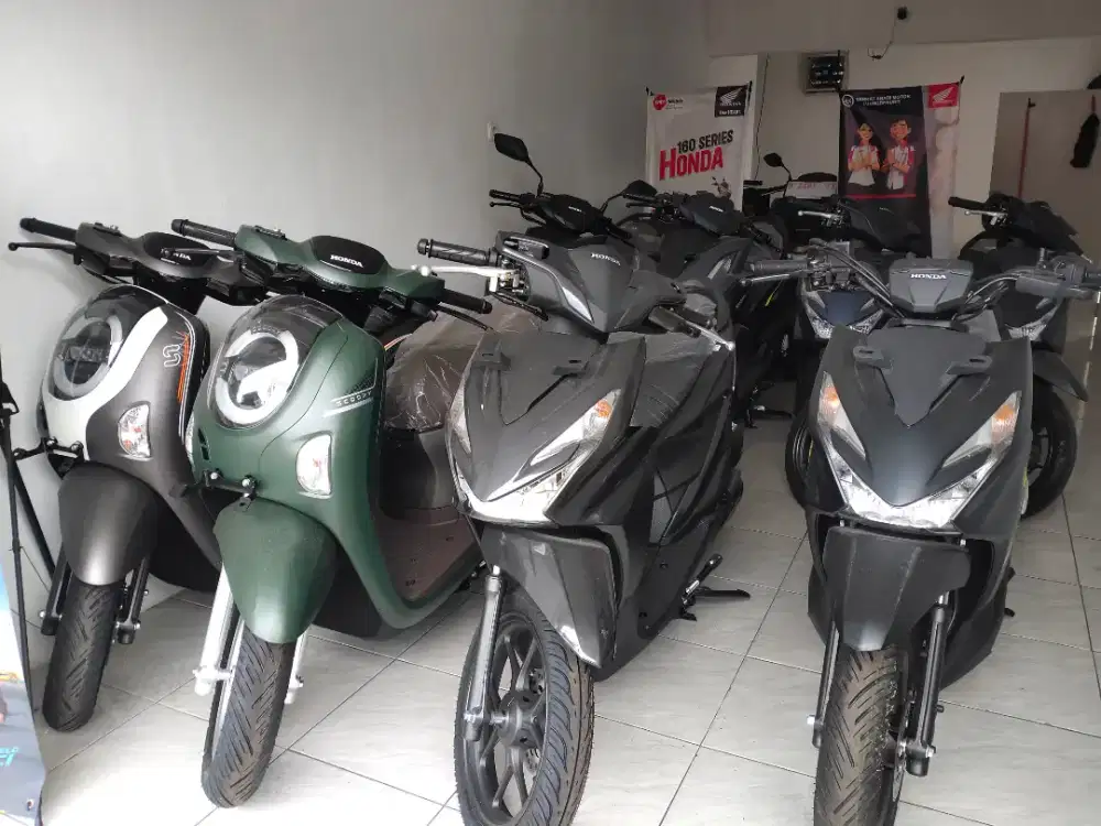 Kredit/Cash Motor Honda Baru
