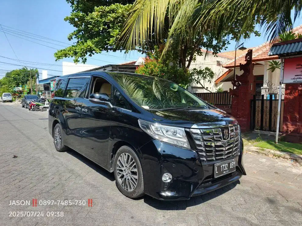 Dp.80jt‼️NEW ALPHARD G 2.5 MATIC ATPM TRANSFORMER MATIC 2017,ISTIMEWAH