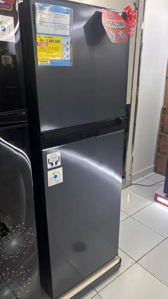 KULKAS TOSHIBA 233L BISA CICILAN PAKAI HOME CREDIT