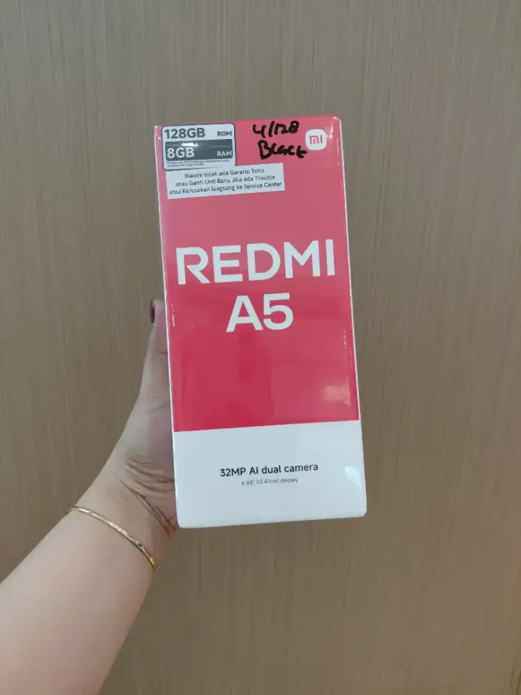 Redmi A5 4/128 kredit dp 0 bunga 0% syarat KTP aja