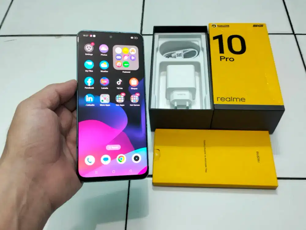 REALME 10 PRO 5G RAM 8GB +4GB / 128GB 6.72in 108MP NFC Snapdragon 695