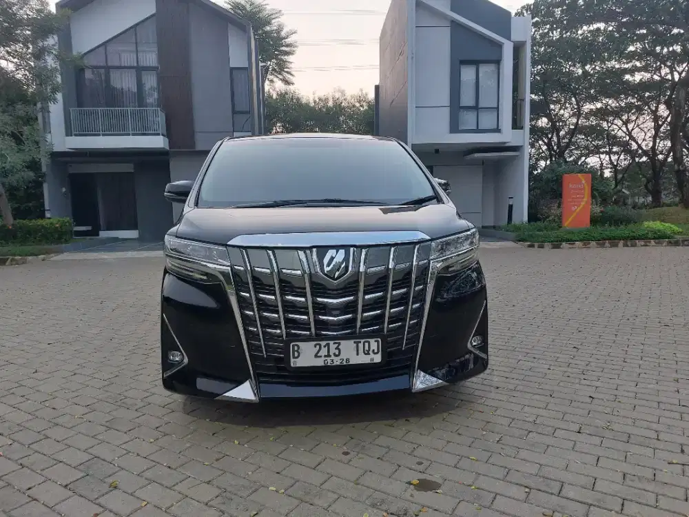 Toyota Alphard 2.5  X ATPM FACE LIFT 2019 Hitam