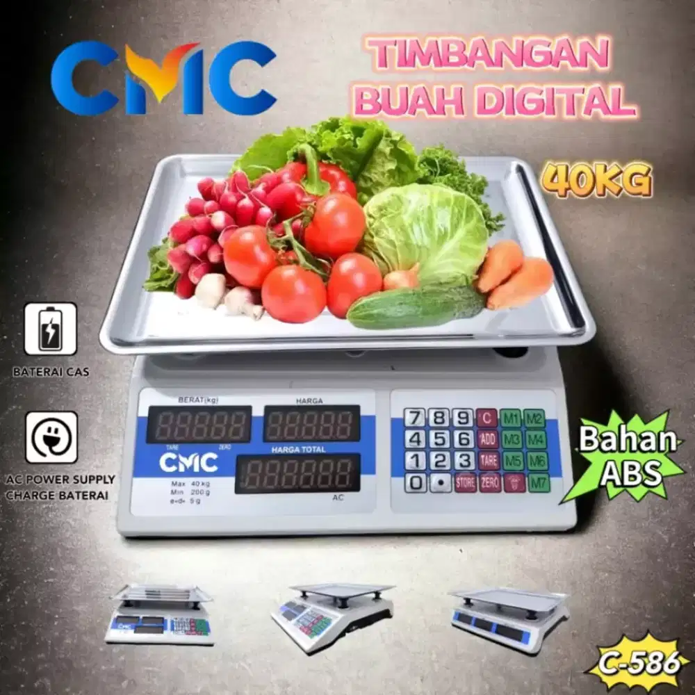 Timbangan buah digital 40 kg