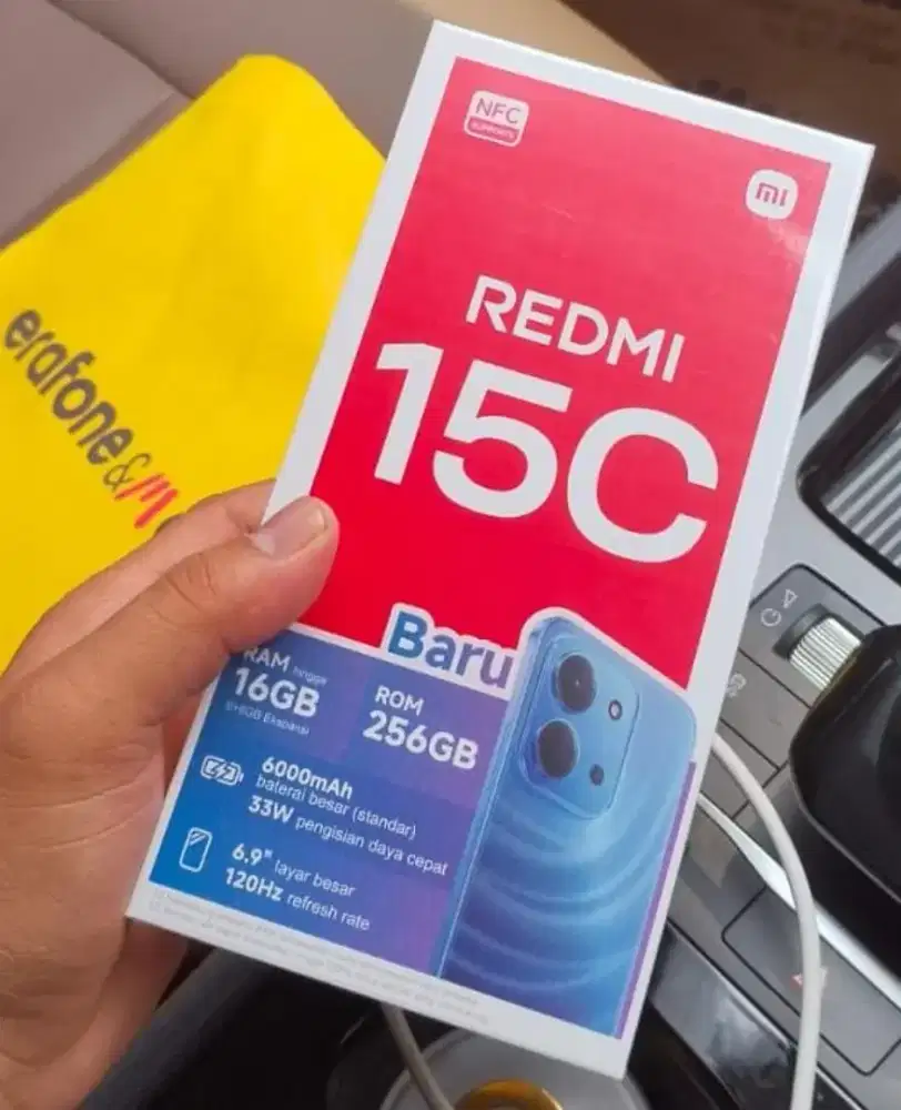 DI JUAL : Redmi 15C RAM 16GB /ROM 256GB (BARU)