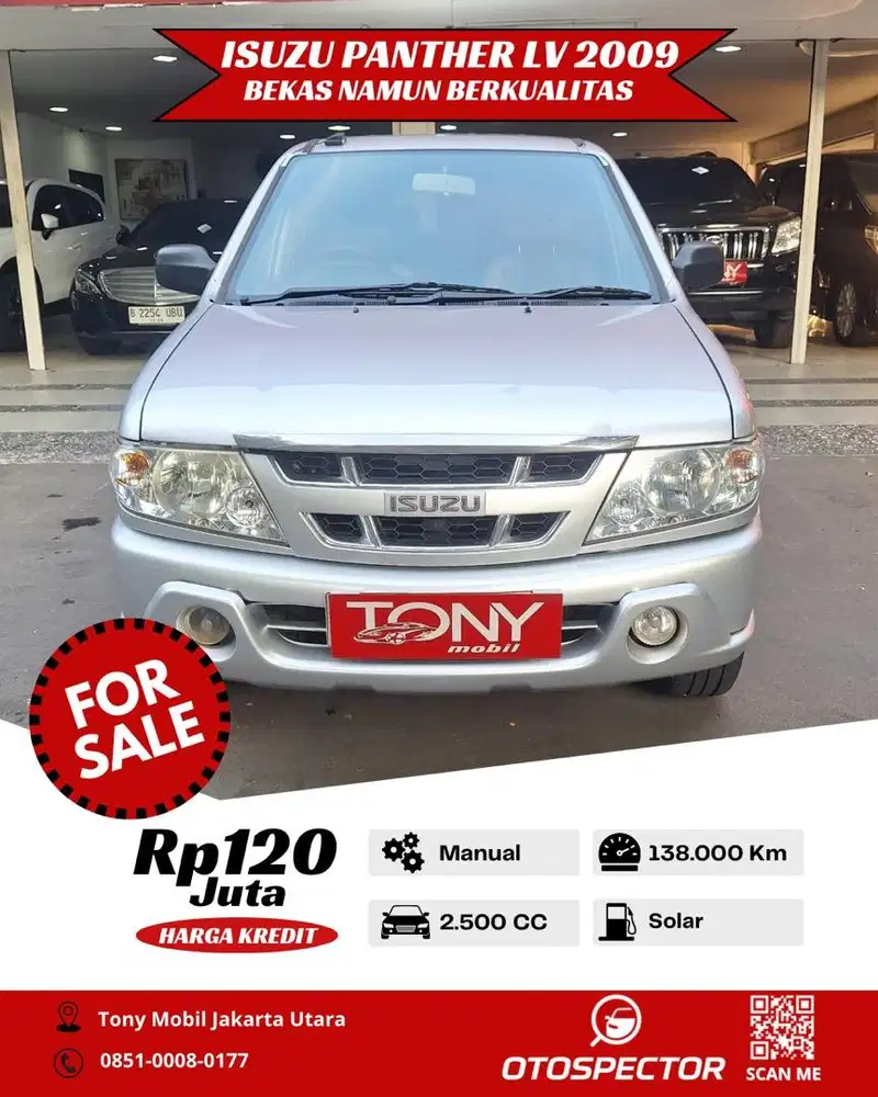 Isuzu Panther LV 2009 Silver Manual