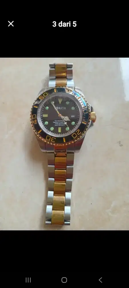 Dijual jam tangn pria merk forsta orginal masih mukus