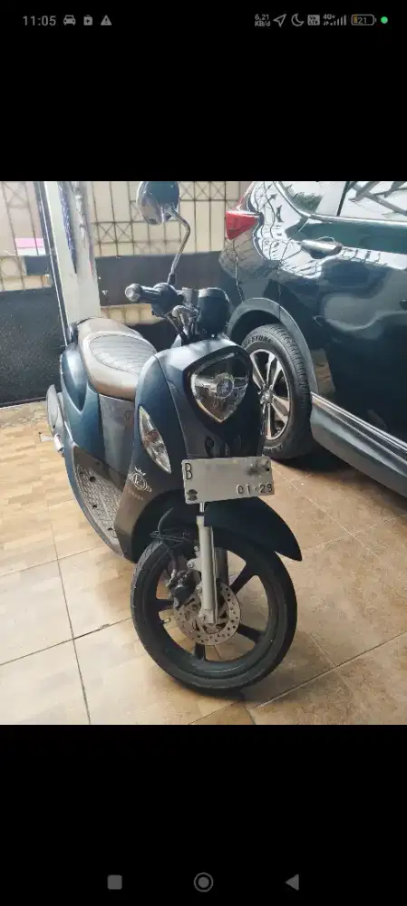 Yamaha Fino Grande Blue Navy Loww KM