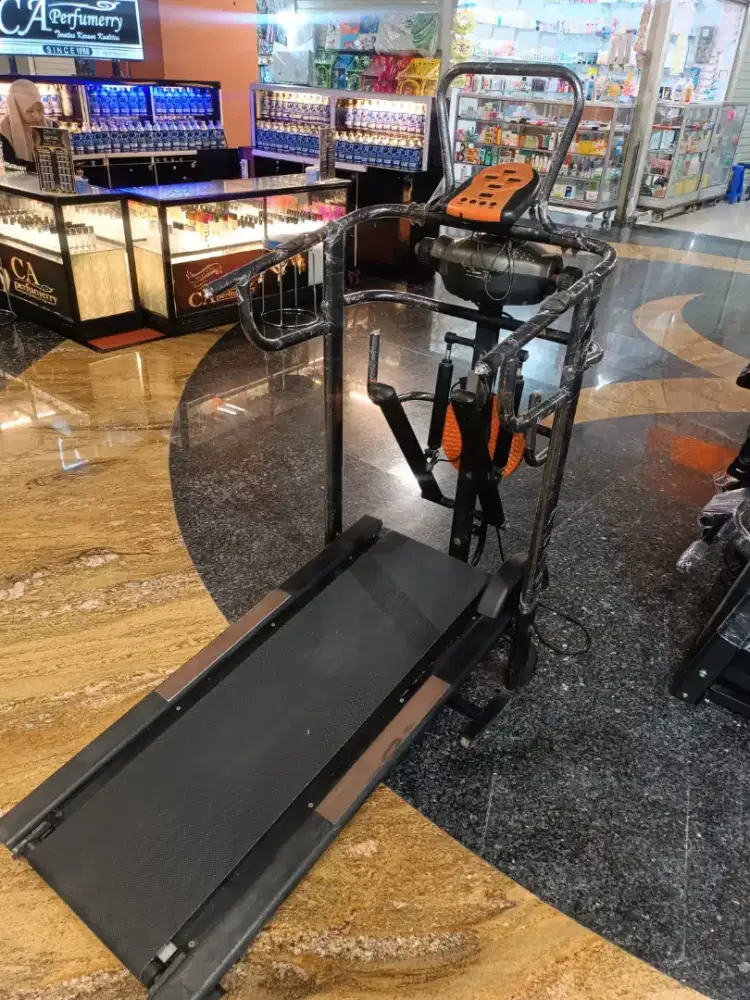Treadmill manual 5fungsi bekas display toko