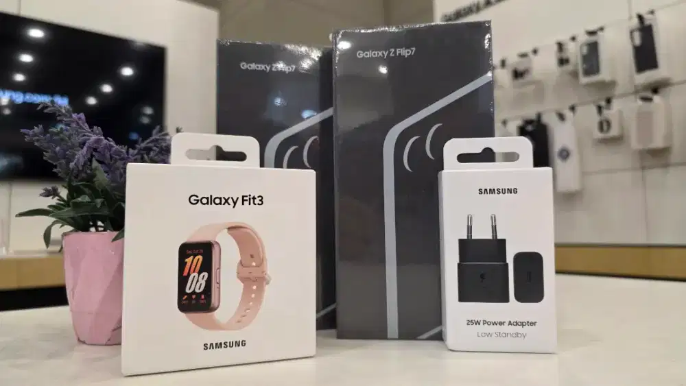 SAMSUNG GALAXY Z FLIP 7 PROMO FREE FIT3 + ADAPTOR 25W