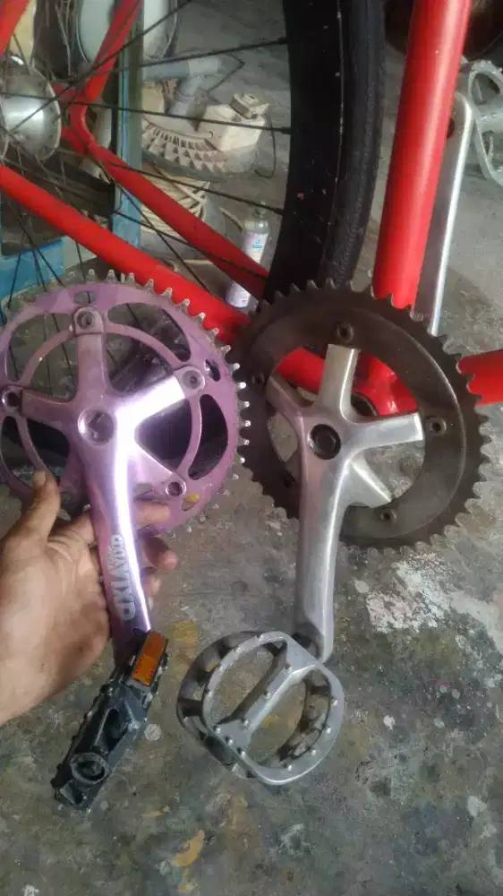 Crank vixd dan crank alloy
