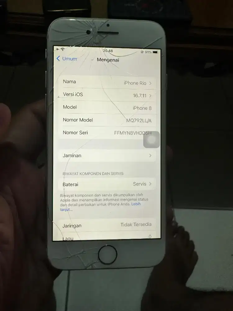 Jual iPhone 8 64GB inter Wifi Only