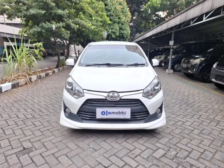 DP MURAH Toyota Agya 1.2 G TRD Sportivo Bensin-AT 2017 Putih CPIQB
