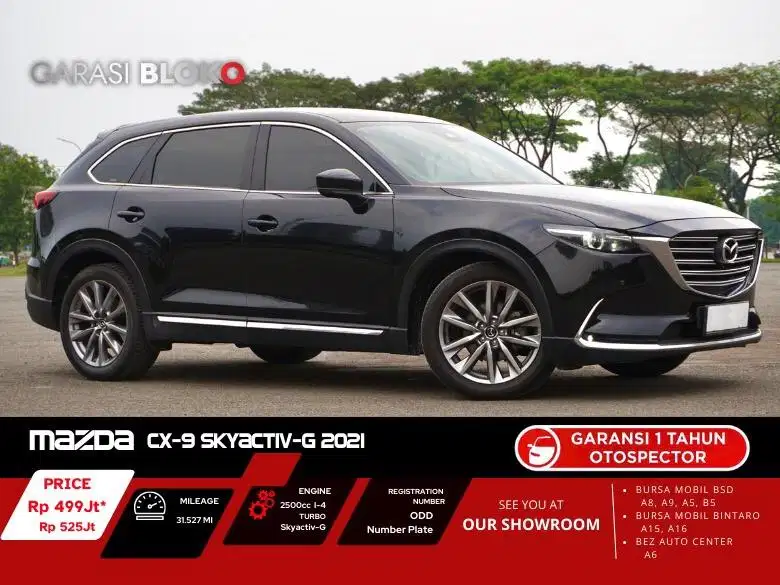 Mazda CX-9 Skyactiv-G 2.5L Turbo 2021 cx9