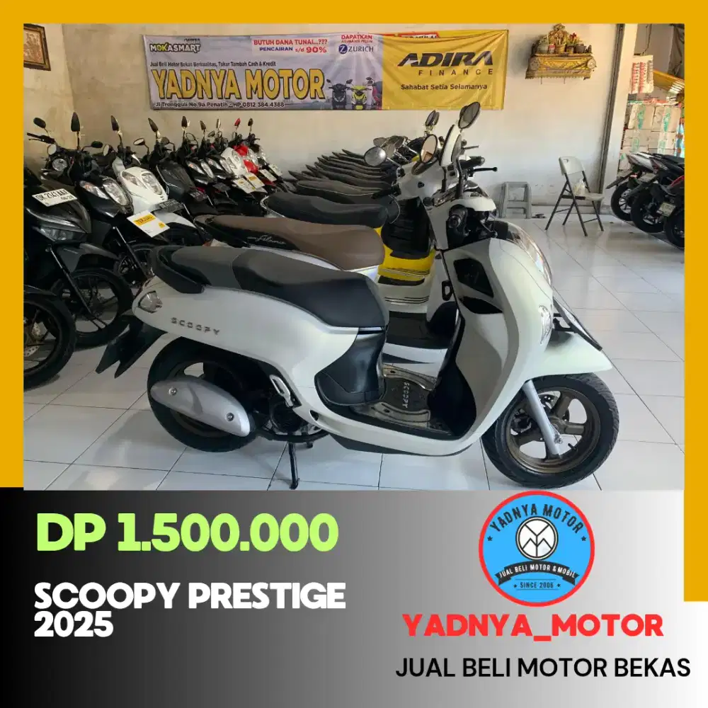 SCOOPY PRESTIGE KEYLES 2025/YADNYA MOTOR